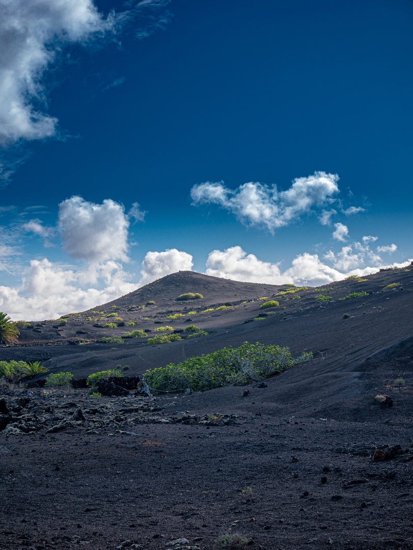 Krater in Timanfaya