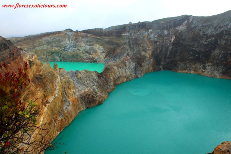 Krater seen Kelimutu