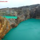 Krater seen Kelimutu