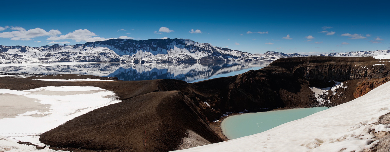 Krater Viti in der Askja-Caldera