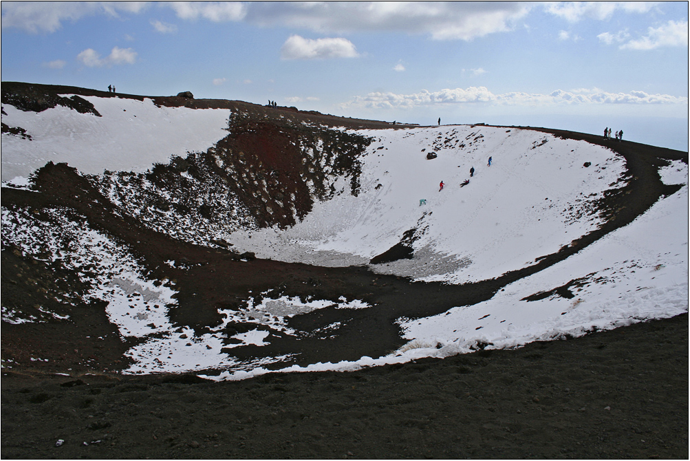 Kraterlandschaft am Ätna