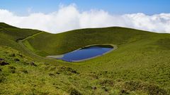 Kraterlandschaft auf Pico