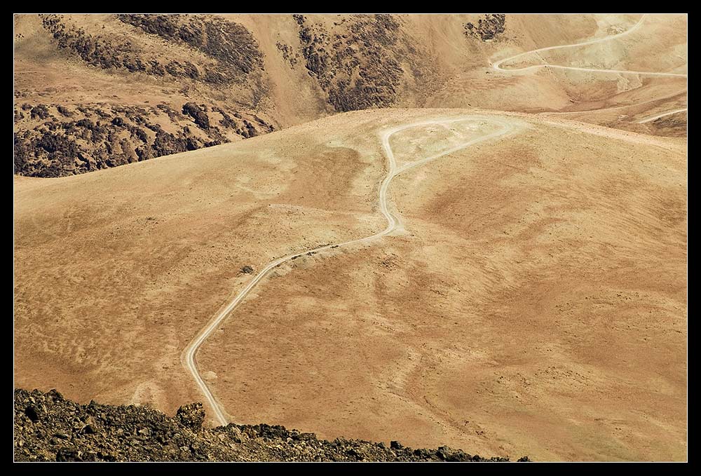 Kraterlandschaft im Teide