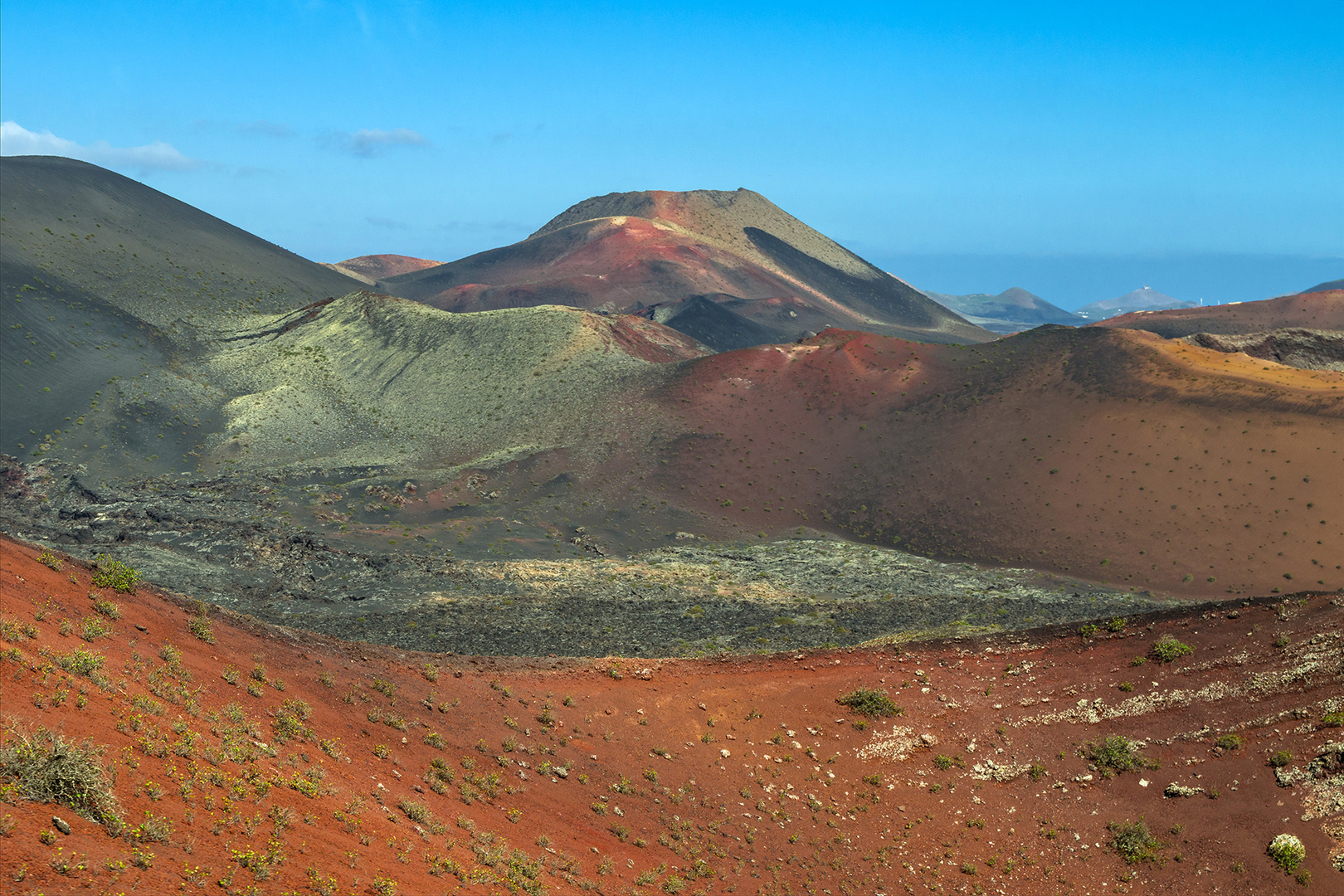 Kraterlandschaft, Lanzarote ...