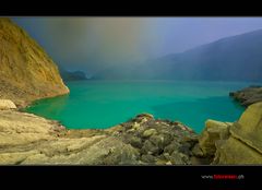 Kratersee des Ijen