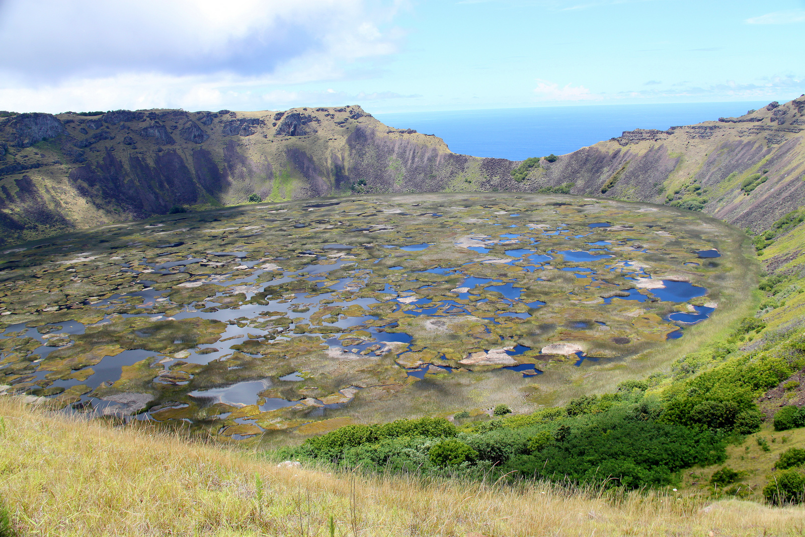 Kratersee des Rano Kau