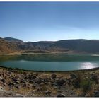 Kratersee mit Spiegelung