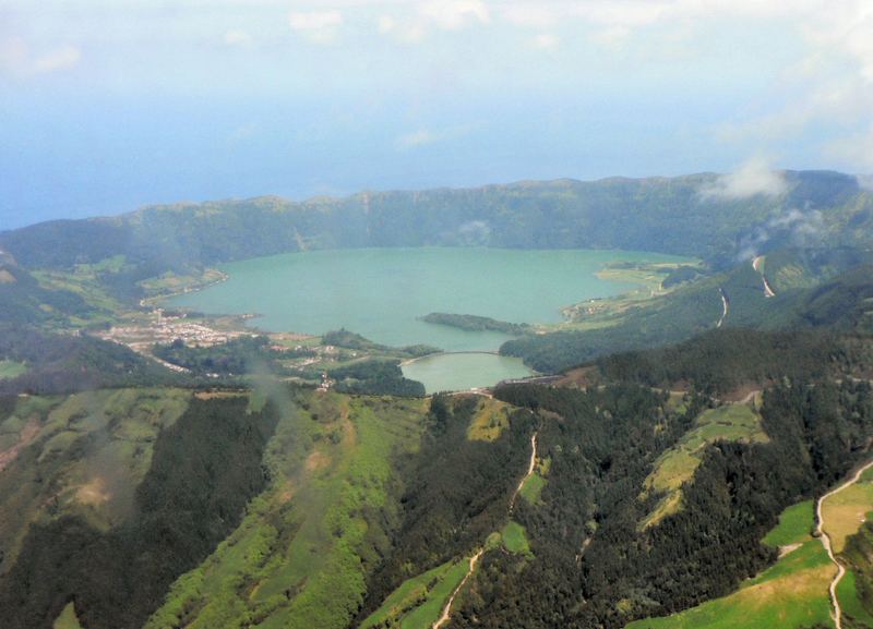 Kratersee/Azoreninsel São Miguel