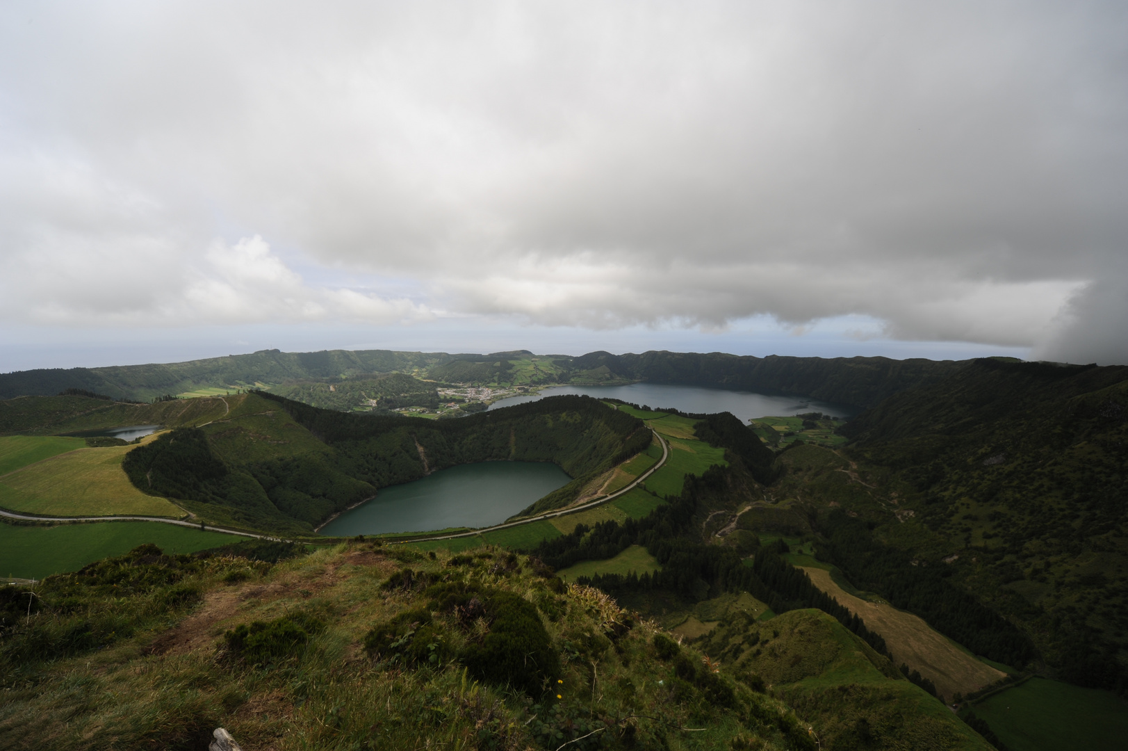 Kraterseen bei Sete Cidades (Sao Miguel, Azoren)