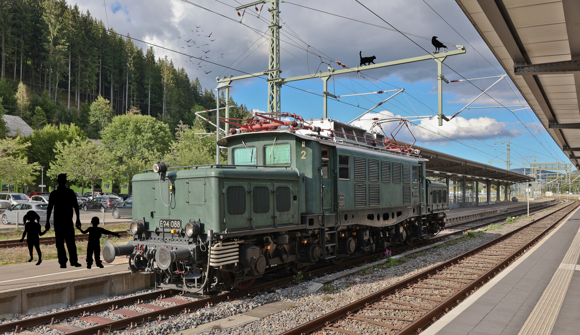 Krauss-Maffei locomotive "krokodil"