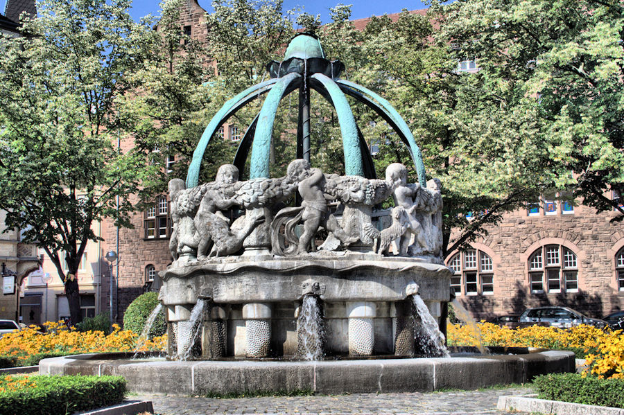 Krautkopfbrunnen - Gutenbergplatz