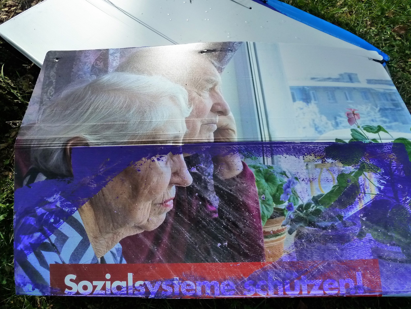 Kreative Wahlwerbung....