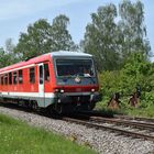 Krebsbachtalbahn 628ziger Überführung bei Siegelsbach 30.4.2024