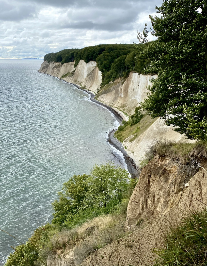 Kreidefelsen am Königsstuhl auf Rügen