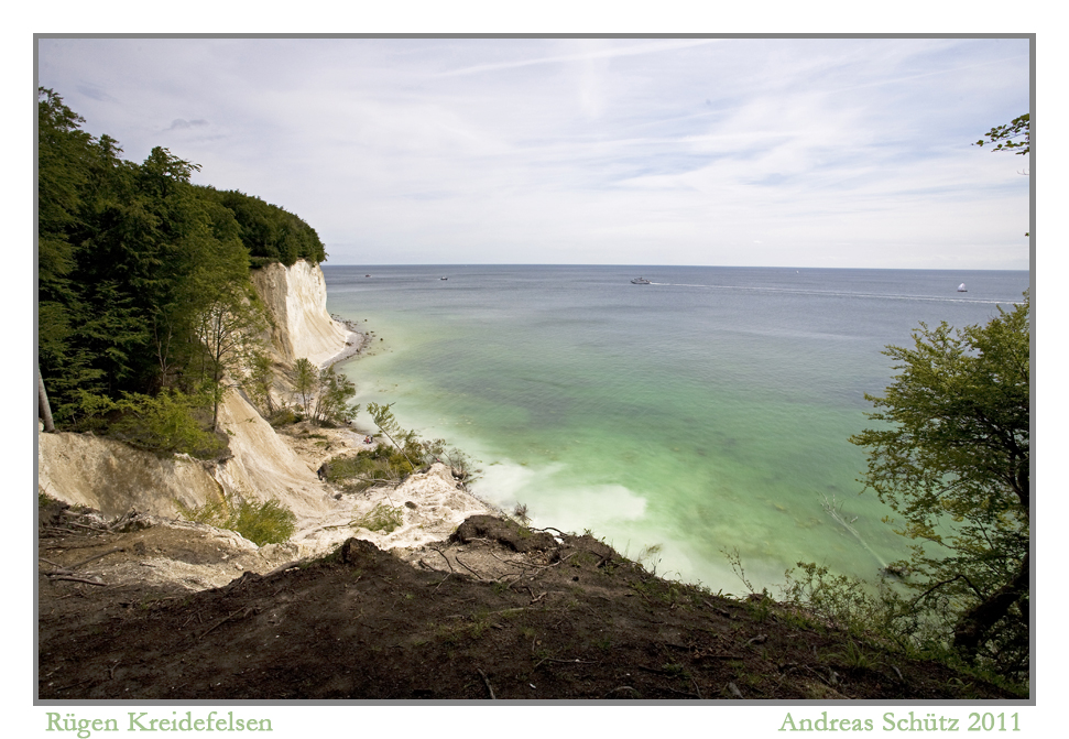 Kreidefelsen an der Ostküste Rügen's