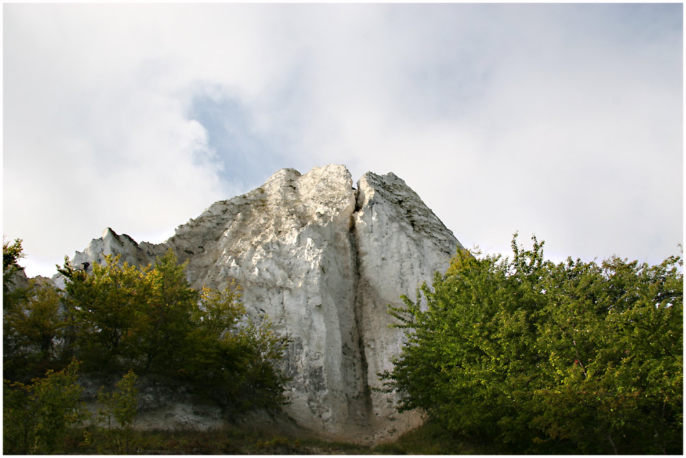 Kreidefelsen auf der Insel Rügen...