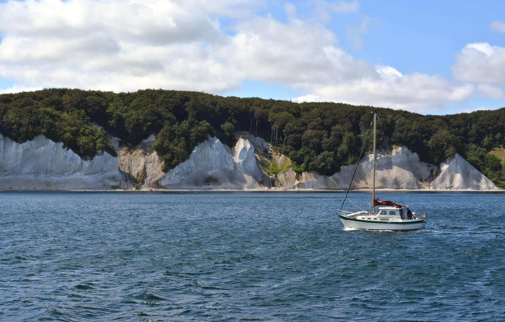 Kreidefelsen auf der Insel Rügen