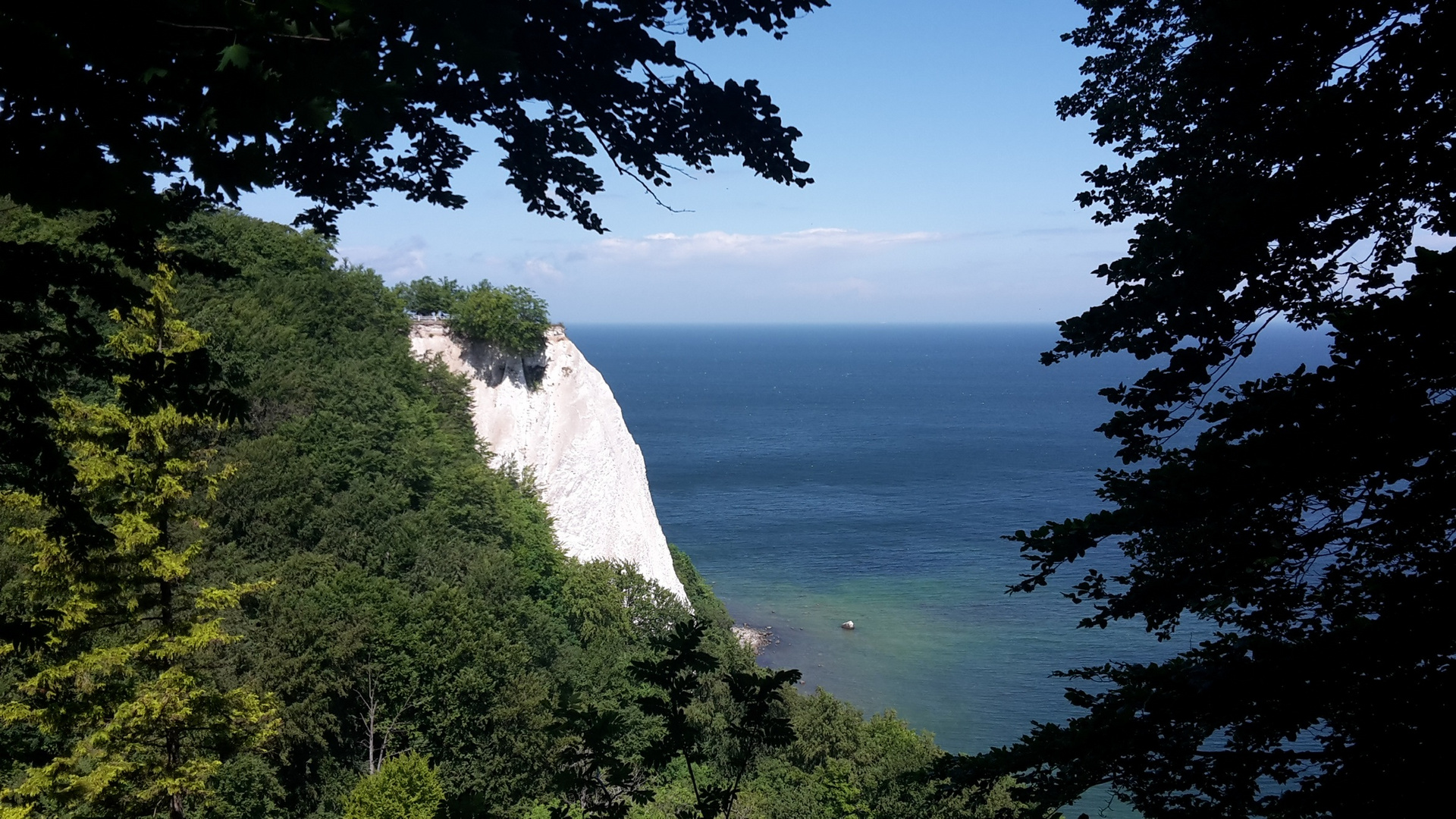 Kreidefelsen auf Rügen - Deutschland