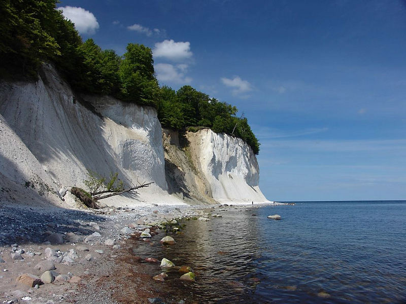 Kreidefelsen bei Sassnitz R gen Foto Bild Kreidefelsen bei Sassnitz R gen Foto Bild