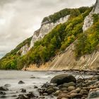 Kreidefelsen im Jasmund NP, Rügen.