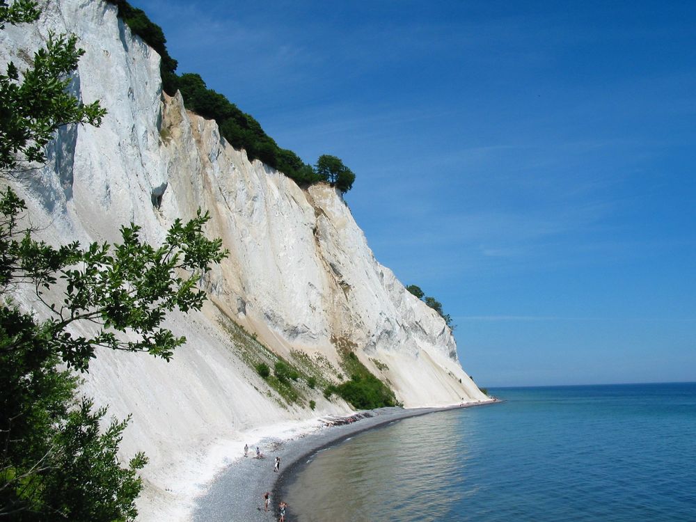 Kreidefelsen Insel Moen DK