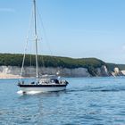 Kreidefelsen nördlich Sassnitz auf der Insel Rügen