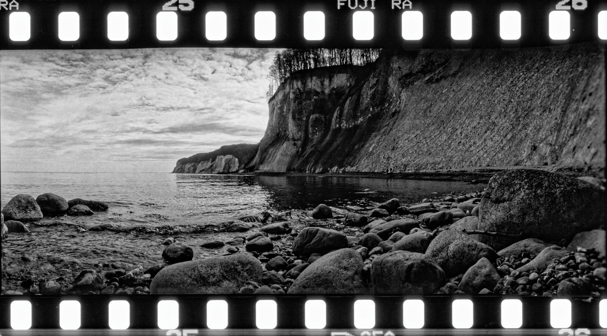 Kreidefelsen Rügen Horizon Perfekt 35mm Panoramakamera