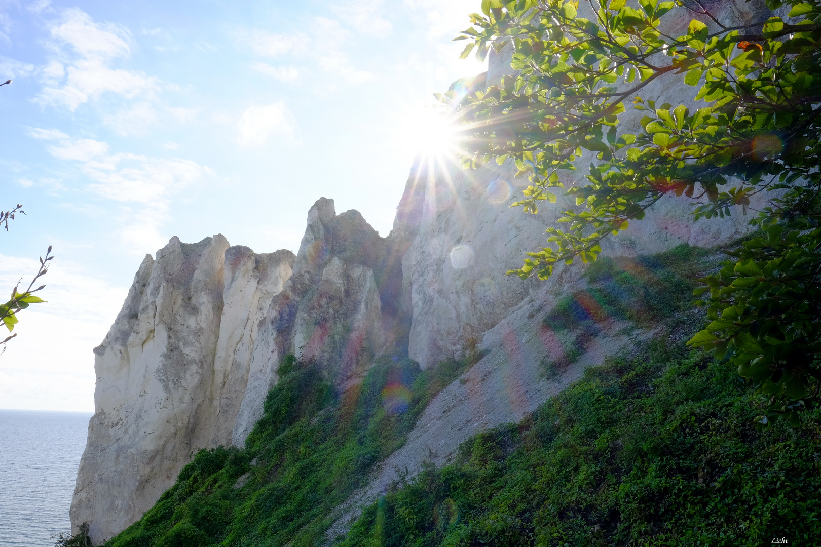 Kreidefelsen und Klippen