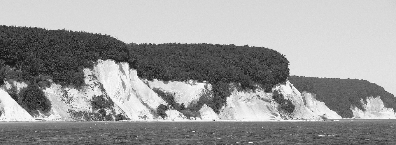 Kreidefelsen und Meer