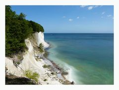 Kreidefelsen und Meer