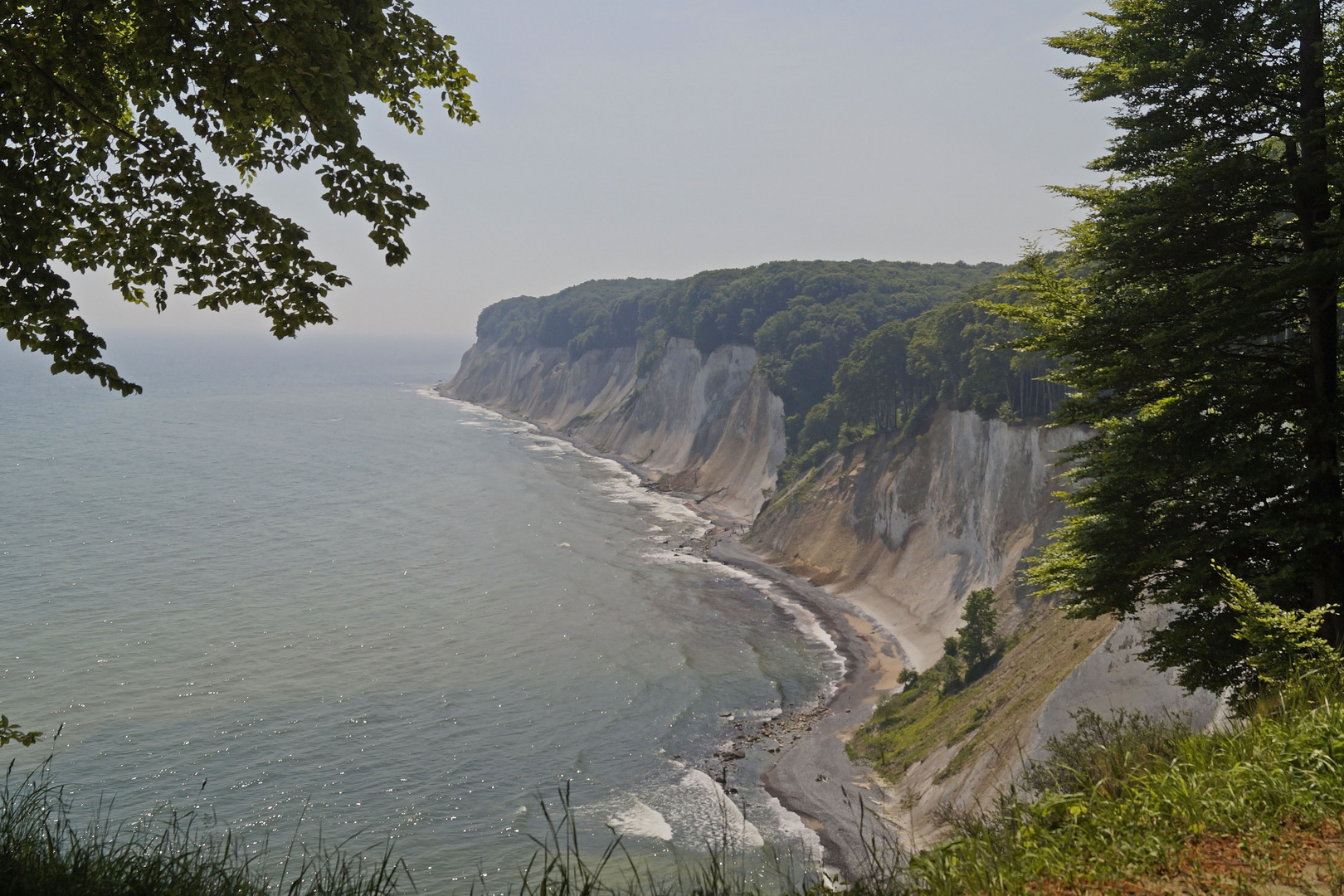 Kreideküste auf der Insel Rügen