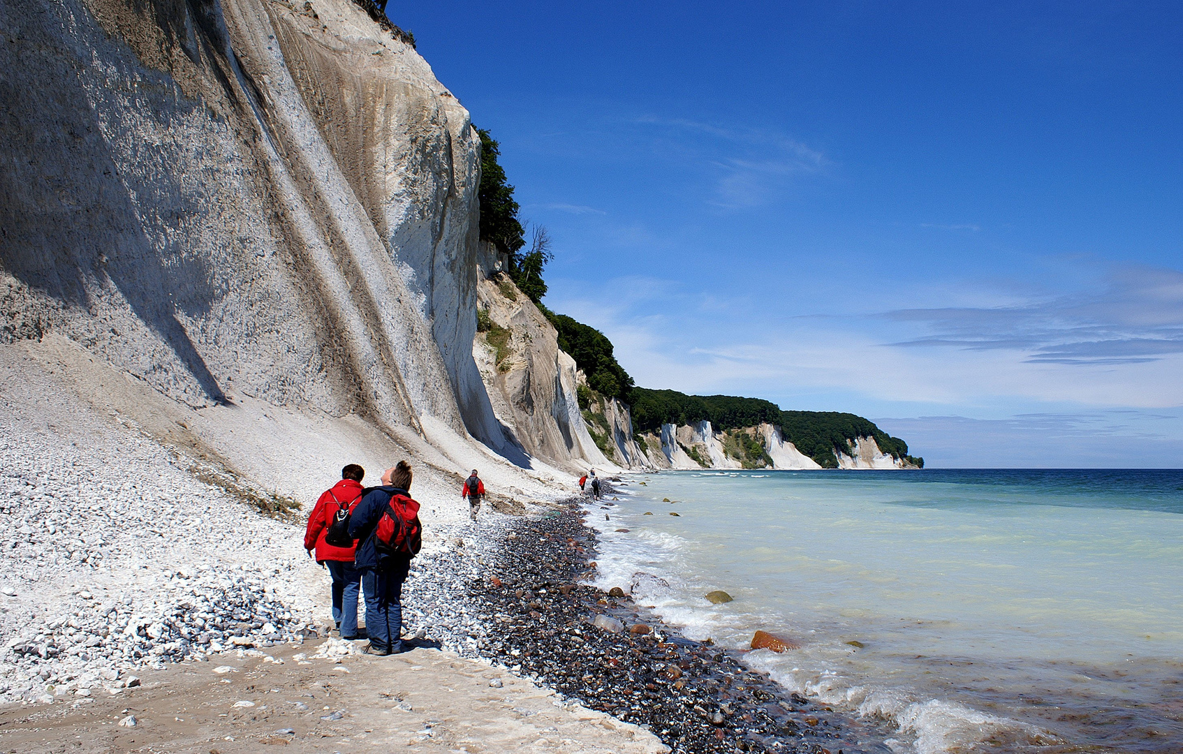 Kreideküste auf Rügen...