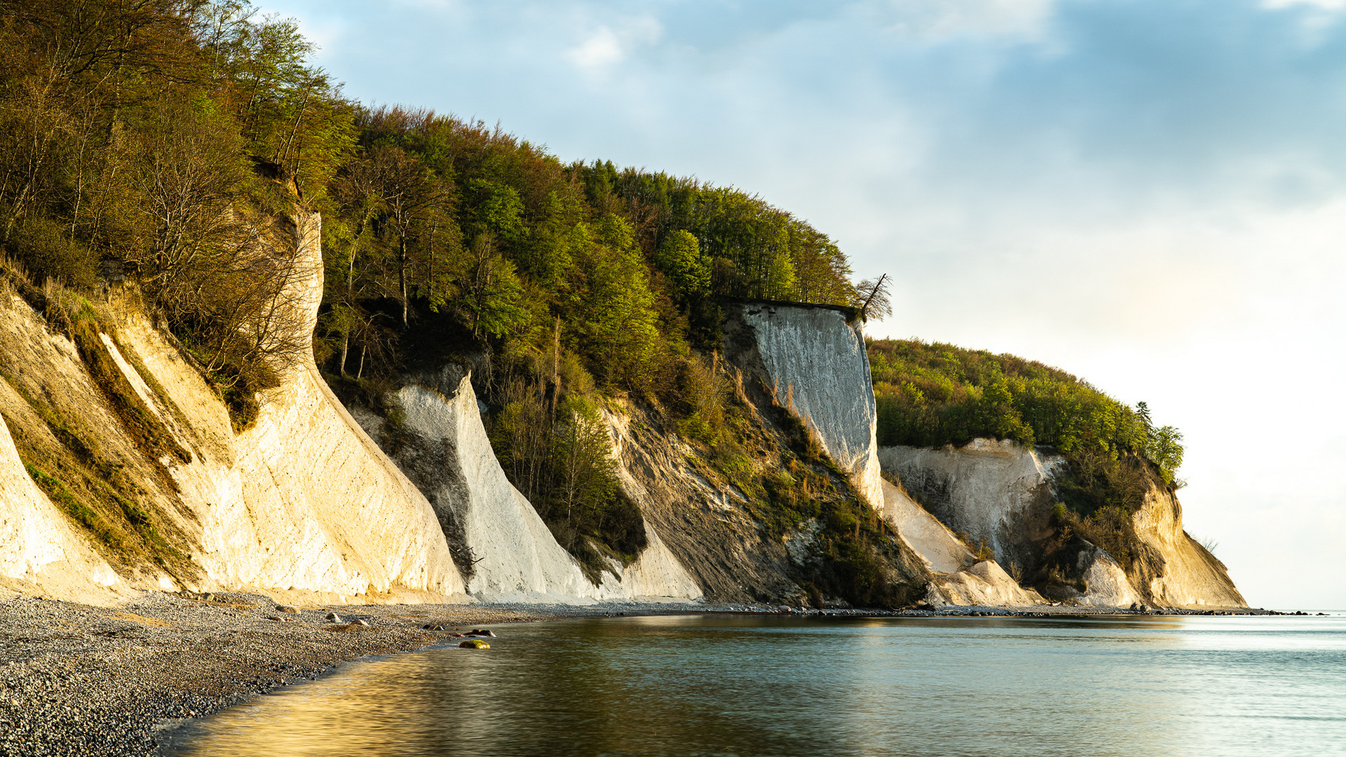 Kreideküste im Jasmund NP, Rügen