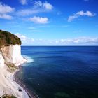 Kreideküste Rügen, Ostsee, Meer und Himmel