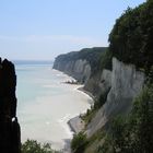 Kreidesteilküste der Insel Rügen im Nationalpark Jasmund