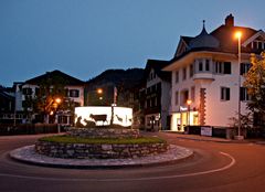 Kreisel 2 in der Nacht