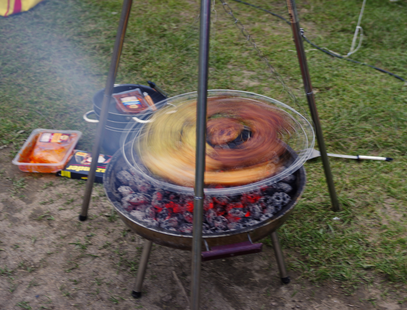 Kreiselnde Steaks