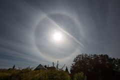 kreisrunder Sonnenhalo