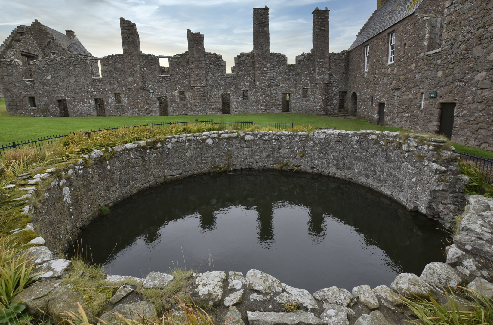 Kreisrunderbrunnen Dunnottar Castle