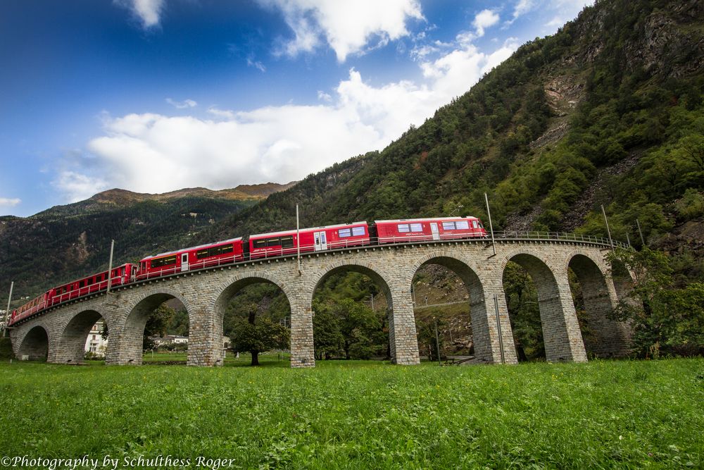 Kreisviadukt in Brusio