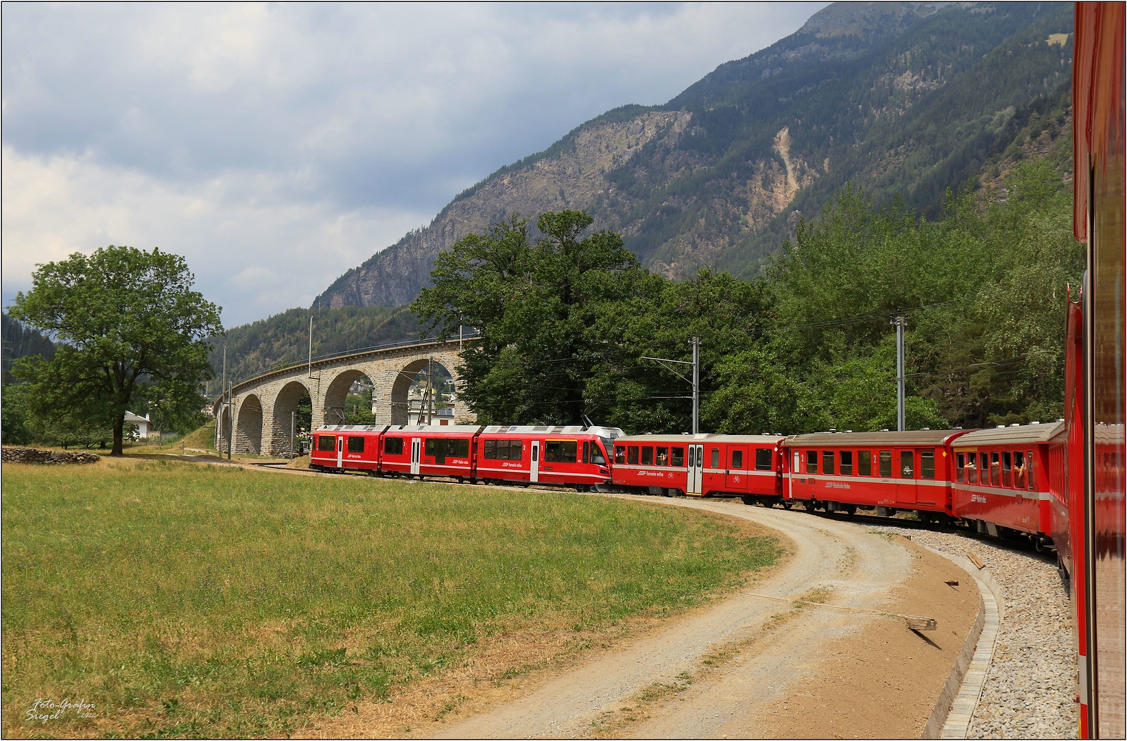 Kreisviadukt von Brusio ...