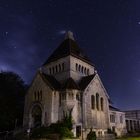 Krematorium bei Nacht