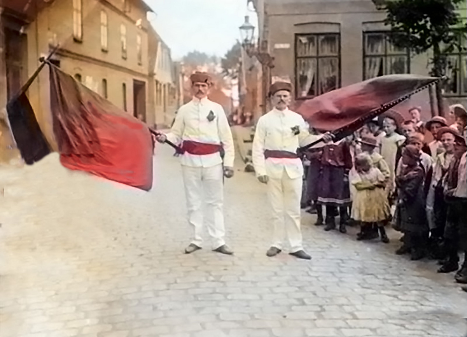 Krempe Gilde Fahnenschwenker