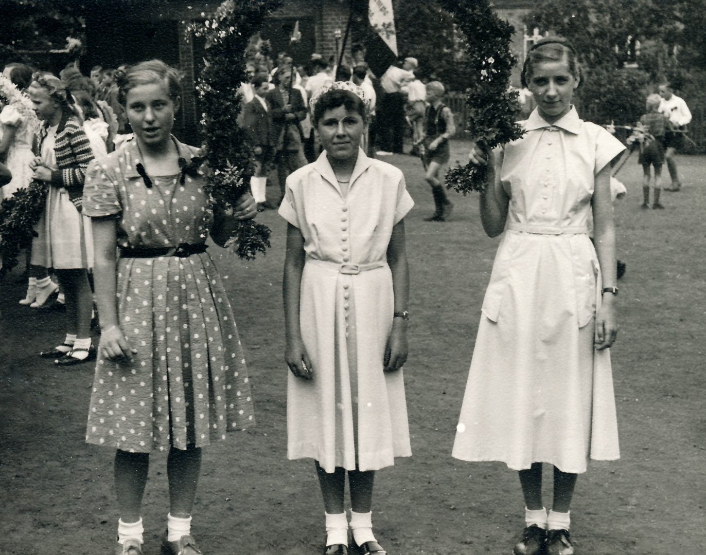 Krempe Kindergrün  50-60er Jahre