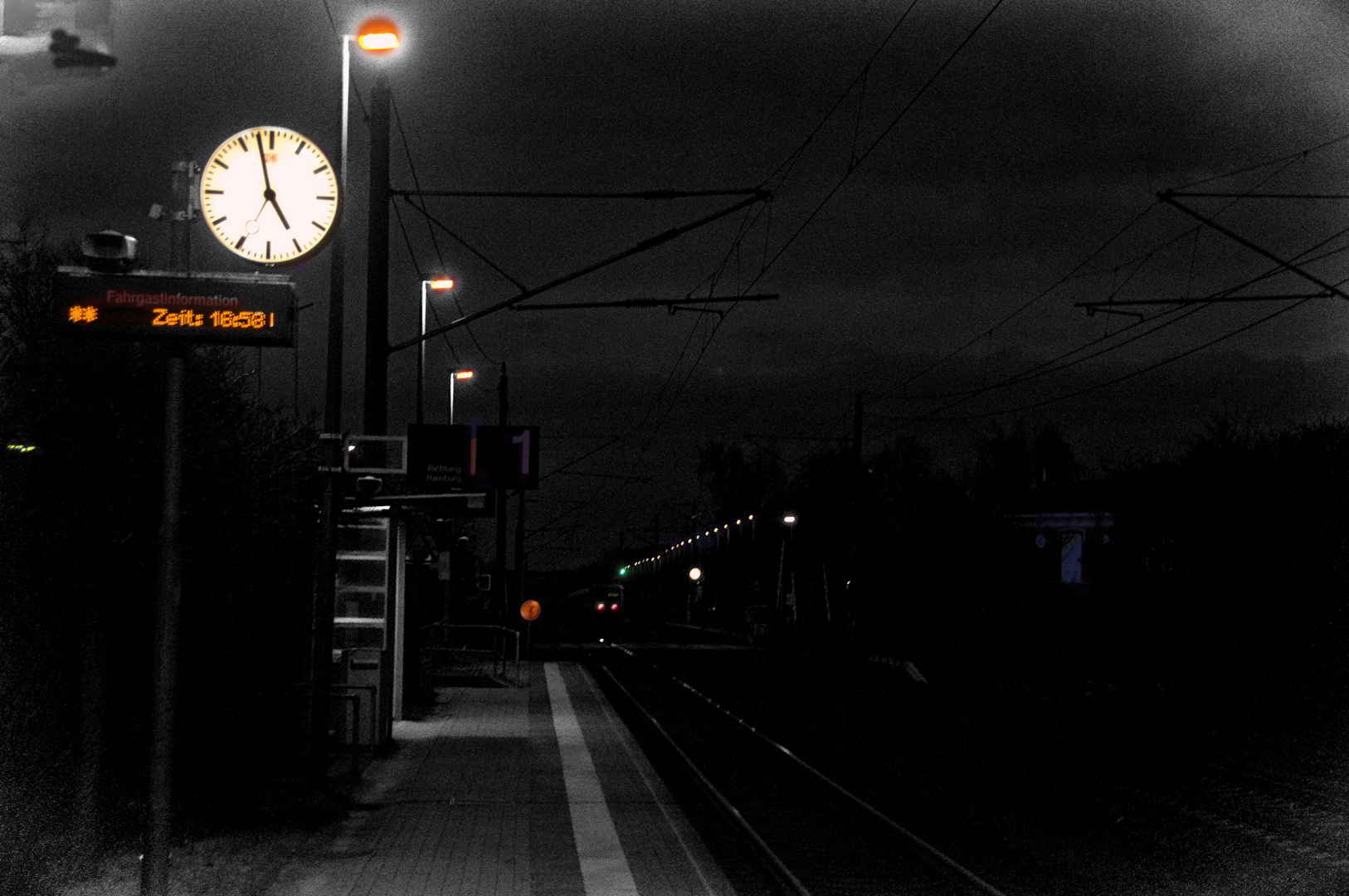 Krempe Kreis Steinburg Bahnhof SW