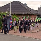 Krempe Kreis Steinburg Gildefest 2012 Abholung des Königs