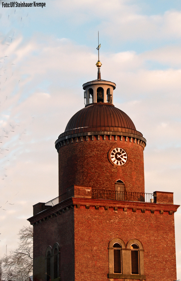 Krempe Kreis Steinburg Kirchturm