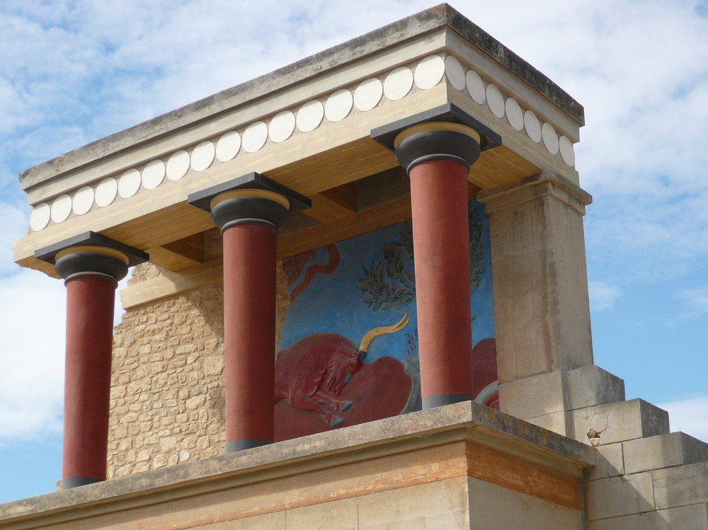 Kreta 5 " PALAST VON KNOSSOS, VOM KÖNIG MINOS "