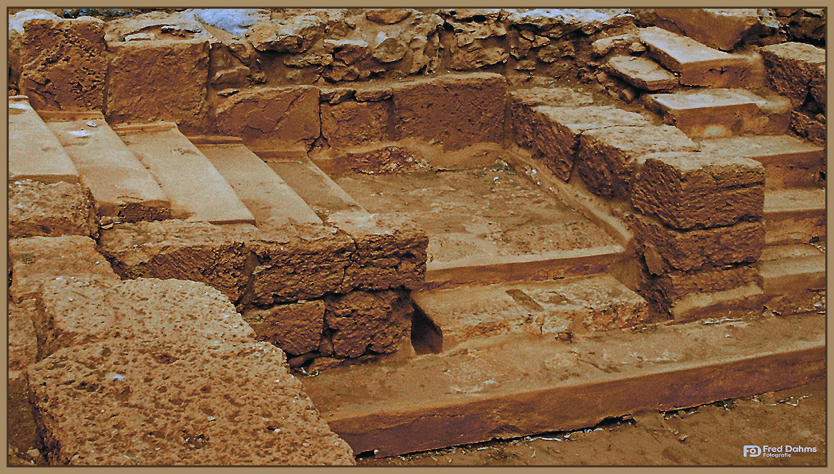 Kreta - Ausgrabung der Palastanlage Malia