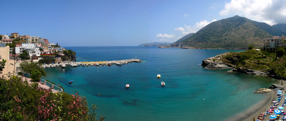 Kreta - Bali Hafen Panorama